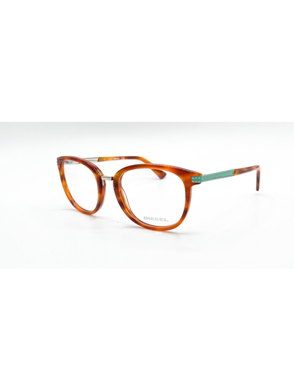 Diesel Dl5232 054 Amber Havana Authentic Eyeglasses 51-18-140
